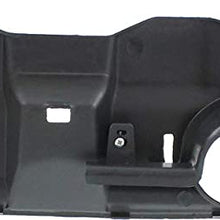 Radiator Support Cover Compatible with HONDA CR-V 2002-2006 Black