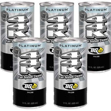 5 cans of New BG 44K Platinum