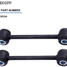 ECCPP Rear Sway Bar Link Stabilizer for 1997-2004 Dodge Dakota 1997-2006 Jeep TJ Wrangler 2PCS K80244