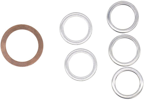 Differential and Transmission Drain Plug Crush Washers Gaskets Fits for Toyota 4runner Tacoma Tundra FJ cruiser Land Cruiser, Replacement for the part# 12157-10010 90430-24003 90430-18008