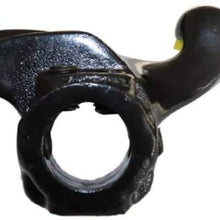 Case of 1, 1 3/16″ | 1.18 inch Tire Machine Part, Tire Changer Mount | Demount Head - Cast Steel Duck Head Tire Repair Part - Automotive Wheel Tyre Tool Accessory, Black, Electrophoretic, 30mm