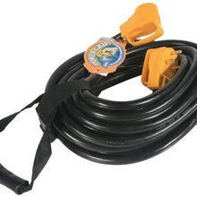 Camco 50' PowerGrip Heavy-Duty Outdoor 30-Amp Extension Cord for RV and Auto | Allows for Additional Length to Reach Distant Power Outlets | Built to Last (55197)