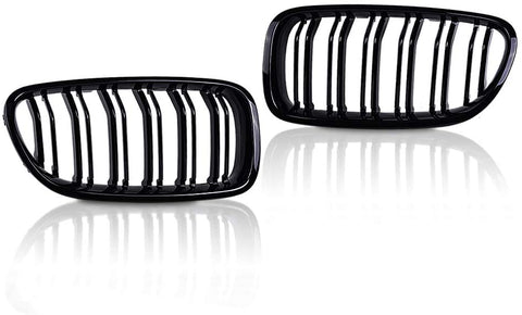 Front Kidney Grille Grill Compatible with 2009-2018 BMW 5 Series F10 F11 520i 523i 528i 530i 550i