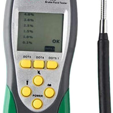 SANAZO- Car Brake Fluid Tester Oil Tester With 250Mm Goose Neck Detector 2.2In Lcd Display For Dot3/Dot4/Dot5 Car Brake Fluid Tester