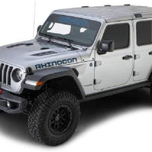 Rhino Rack 2018-2020 Compatible with Jeep Wrangler JL 4dr SUV Hard Top Vortex RCL Black 2 Bar Backbone Roof Rack JB0894