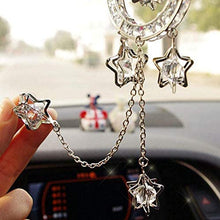 SZWGMY Car Auto Rearview Mirror Pendant Crystal Lucky Star Hanging Ornament Car Accessories Interior Decoration Home Decor … (B)