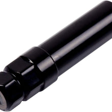 SCITOO 24PCS+2Keys Black Lug Nuts Spline for Drive Close End Socket Key, 12x1.5 Thread, 35mm Tall, Fits for Toyota Tacoma Tundra FJ Cruiser 2015-2016