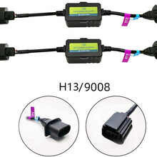 AnyCar Led Headlight Bulb Canbus H4 9003 Resistor Anti-flicker Harness Warning Conversion Kit Error Free Decoder (H4/9003/HB2)