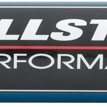 Allstar ALL40242 Blue 12" Long x 2" Diameter Anodized Aluminum -12 AN Inlet/Outlet In-Line Fuel Filter