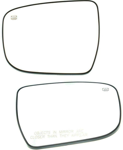 Parts N Go 2014-2017 Rogue Murano Pathfinder Replacement Mirror Glass Driver & Passenger Side Heated Left/Right Hand - 963664BA1A NI1325120