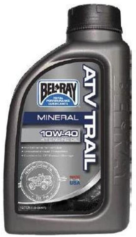 BEL RAY LUBRICANT Trail Mineral 4T Engine Oil with Rust Defense - 10W30 - 1L.