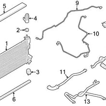 Genuine Ford (CV6Z-8005-A) Radiator Assembly