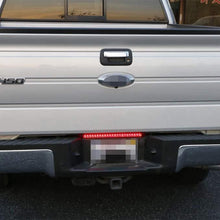iJDMTOY 17-Inch Trunk Tailgate Red LED Tail/Brake Light Bar Compatible with Ford GMC Chevy Dodge Toyota Nissan Honda Truck