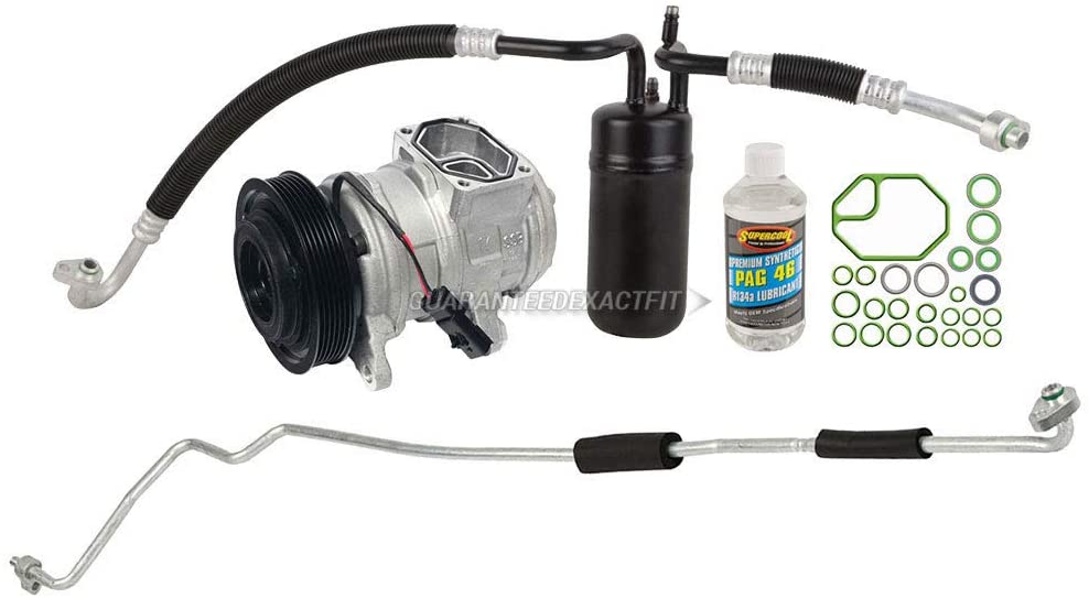 For Jeep Grand Cherokee 1999 2000 2001 AC Compressor w/A/C Repair Kit - BuyAutoParts 60-80157RK New