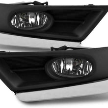 ACANII - For Chrome Trim 2017-2018 Honda CRV CR-V Bumper Fog Lights Driving Lamps Assembly Driver & Passenger Side
