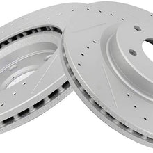 INEEDUP Brake Disc Rotors Front fit for 2013-2018 for Nissan Altima