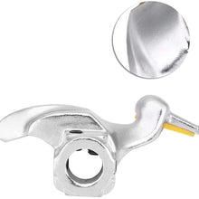Case of 1, 1 7/64″ | 1.10 inch Tire Machine Part, Tire Changer Mount | Demount Head - Cast Steel Duck Head Tire Repair Part - Automotive Wheel Tyre Tool Accessory, Silver, Electroplated, 28mm