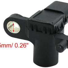 X AUTOHAUX Car 3 Terminals Crankshaft Position Sensor 37840-RJH-006 DC 12V for Honda Civic 2001-2005 1.7L