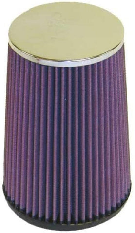 K&N Universal Clamp-On Air Filter: High Performance, Premium, Washable, Replacement Filter: Flange Diameter: 3.25 In, Filter Height: 8 In, Flange Length: 0.625 In, Shape: Round Tapered, RF-1025