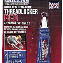 Hi-Strength Threadlocker Red - Each compatible with Permatex 27100