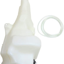 Windshield Washer Tank Assembly compatible with Cadillac CTS/CTS-V 08-14 W/Pump Cap and Sensor W/Headlight Washer Holes