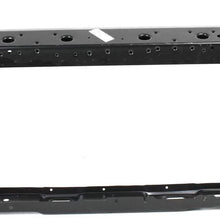 Radiator Support Assembly Compatible with 1997-2008 Pontiac Grand Prix Black Steel