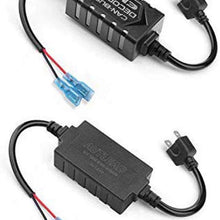 Foonee LED Anti Flicker Capacitor Error Code Computer Warning Canceller Conversion Kit Headlight H1/H7 Canbus Error Free Resistor Decoder