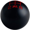 DEWHEL Weighted Round Black Jail Prison 5 Speed Shift Knob M10x1.5 M10x1.25 M8x1.25 M12x1.25