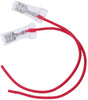 D DOLITY Motorcycle Loud Horn Wiring Harness Cable with Waterproof Case 2pcs Red