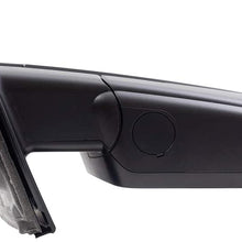 Brock Drivers Power Side View Mirror Replacement for 09-14 Ford F150 Pickup Truck Left Textured w/Spotter Glass replaces BL3Z 17683 BA BL3Z17683BA