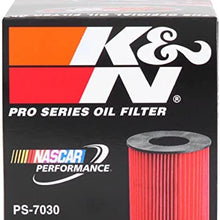 K&N Premium Oil Filter: Designed to Protect your Engine: Fits Select 2010-2019 KIA/HYUNDAI (Sedona, Sorento, Cadenza, K7, Azera, Santa Fe, XL), PS-7030, Multi