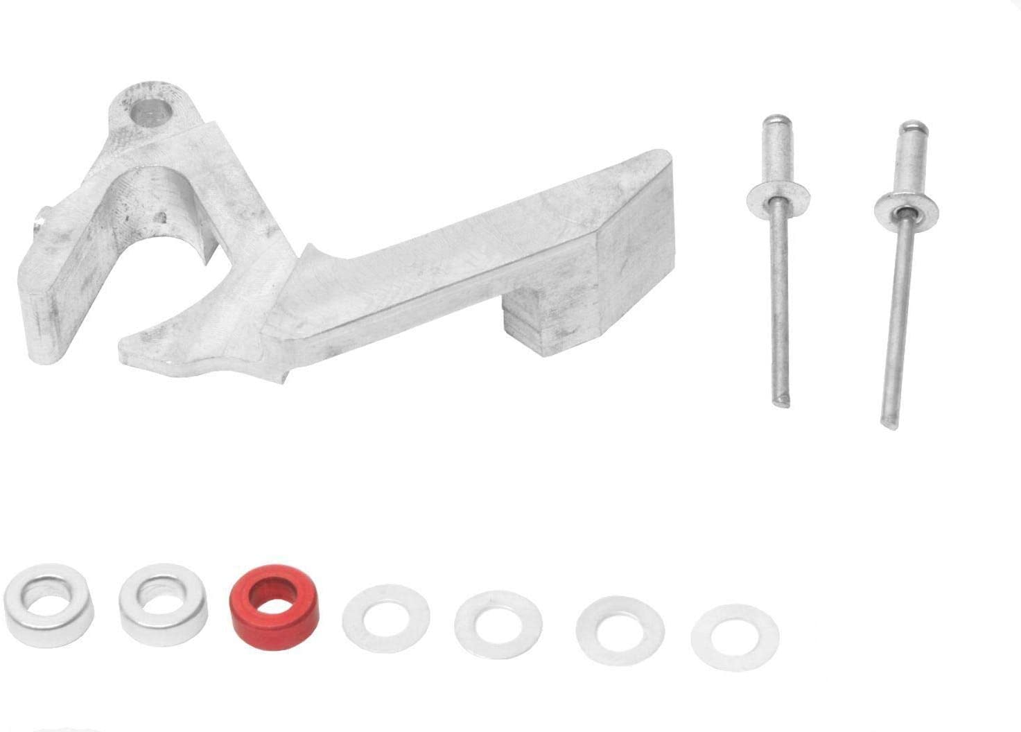 URO Parts 2202679824PRM Shifter Lever Repair Kit, HD Aluminum, Parking Lever Inside Gear Selector, 5mm Pivot w/Shim Kit