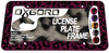 Motorup America Auto License Plate Frame Cover - Fits Select Vehicles Car Truck Van SUV - Wild Pink Leopard Print