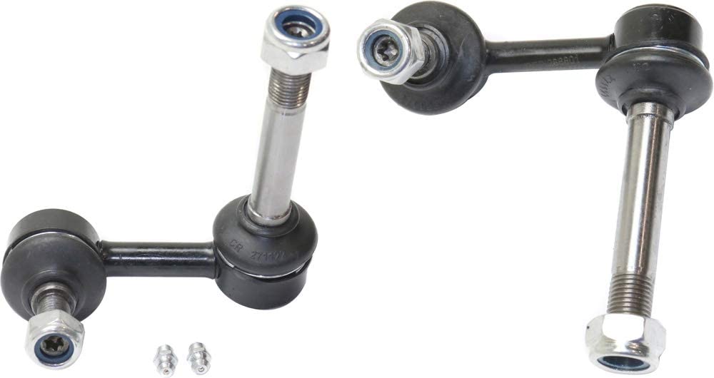 Sway Bar Link Compatible with 2007-2008 Infiniti G35 Greasable Set of 2 Front Passenger and Driver Side