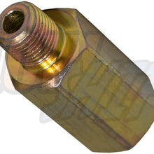 GlowShift Transmission Test Port Sensor Thread Adapter for 1994-2007.5 Dodge Ram 48RE Automatic Transmission