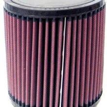 K&N Universal Clamp-On Air Filter: High Performance, Premium, Washable, Replacement Engine Filter: Flange Diameter: 2.4375 In, Filter Height: 6 In, Flange Length: 0.625 In, Shape: Round, RU-1000
