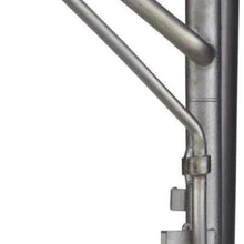 VioletLisa All Aluminum Air Condition Condenser 1 Row Compatible with 2007-2012 Rondo 2.4L 2007-2012 Rondo 2.7L L4 V6 Without Oil Cooler