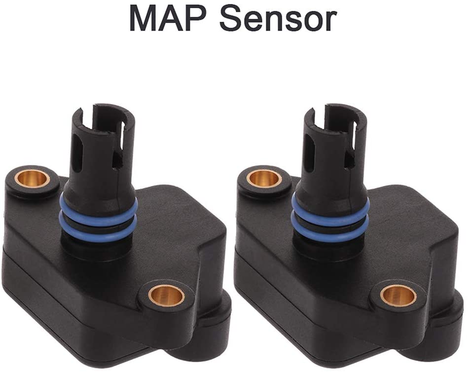 SCITOO 05139278AA Manifold Absolute Pressure Sensor 2PCS Fit For 2003-2009 Dodge Ram 2500 2003-2007 Dodge Ram 3500