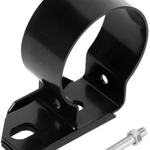 Ignition Coil Bracket, CNC Aluminium Alloy Ignition Coil Mount Bracket Fit for Ford Mustang F150 (Black)