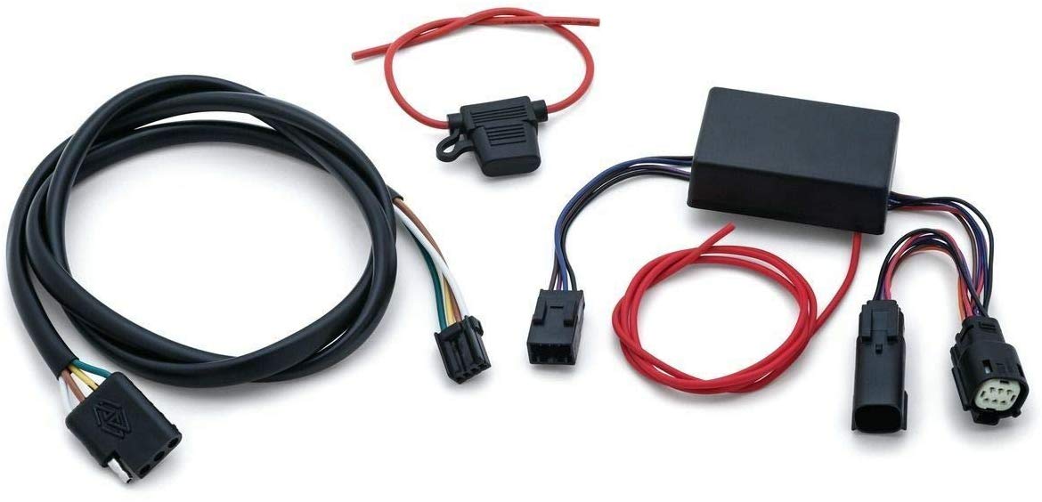 RPM Kuryakyn 2596 Plug and Play Trailer Wiring Harnesses Harley with 4-Wire Trailers