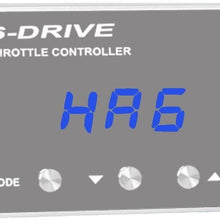 July King 6-Drive Electronic Throttle Controller for Seat and Skoda (old) Series, Super-thin Blue Light Display