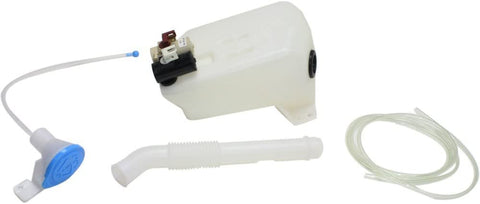 Windshield Washer Tank Assy compatible with Rsx 05-06 W/Dual Pump Inlet and Cap