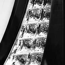 Velocity Concepts for Chevy Silverado 1500 Pickup Black Dual Halo LED Signal Projector Headlights