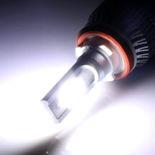SCITOO H11/H8/H9 Cree Combo Set Upgrade LED Headlight Kit Bulbs, Super Bright 80W, 6500K, 7200LM Dual Beam Head Lamp Bulbs