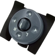 Power Mirror Adjust Switch - Front Left Rear View Mirror Remote, For Chevrolet GMC Isuzu Cadillac Oldsmobile Van SUV Pickup Truck(15009690,19209371)
