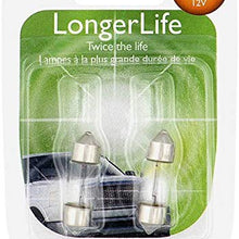 Philips DE3175 LongerLife Miniature Bulb, 2 Pack