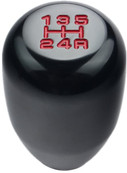 DEWHEL Universal JDM Honda Acura 5 Speed Manual Shift Knob M10x1.5 Screw On Color Black