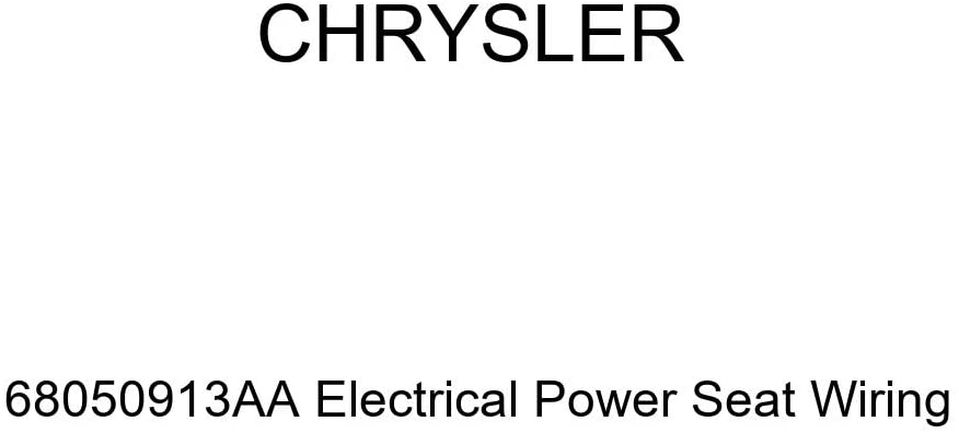 Genuine Chrysler 68050913AA Electrical Power Seat Wiring