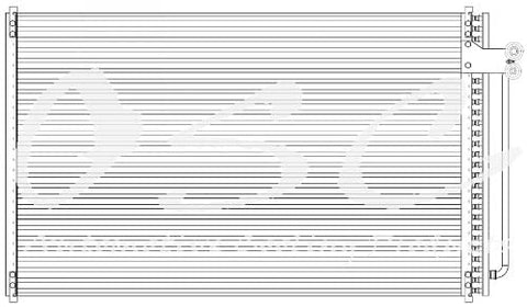 OSC Cooling Products 4143 New Condenser