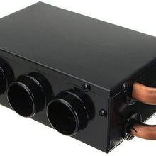 Angelhood Car Heater Defroster, Portable Car Heater, 3 Hole Car Vehicle Demister Suitable for All Cars